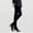 Navy, variant on Rigardu socks for women womens socks Autumn Burnish Opaque Tights Candy Color Leggings Tights Trample Grey+One size