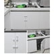 thumbnail image 3 of Cerradura de puerta magnética Afortunado para Mueble Nevera con adhesivo blanco, 3 of 5