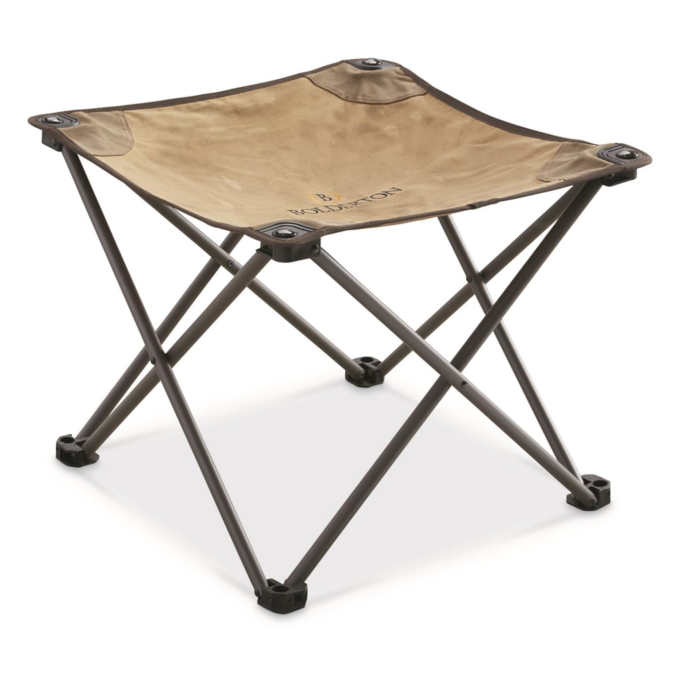 Bolderton Heritage Camp Chair Foot Stool, Folding, Collapsible