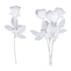 thumbnail image 1 of Flores artificiales para Halloween, accesorios de fotografía, arreglos florales decorativos, bricolaje todo blanco, 1 of 9
