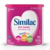 Similac Soy Isomil Powder Baby Formula, 12.4-oz Can, Pack of 6