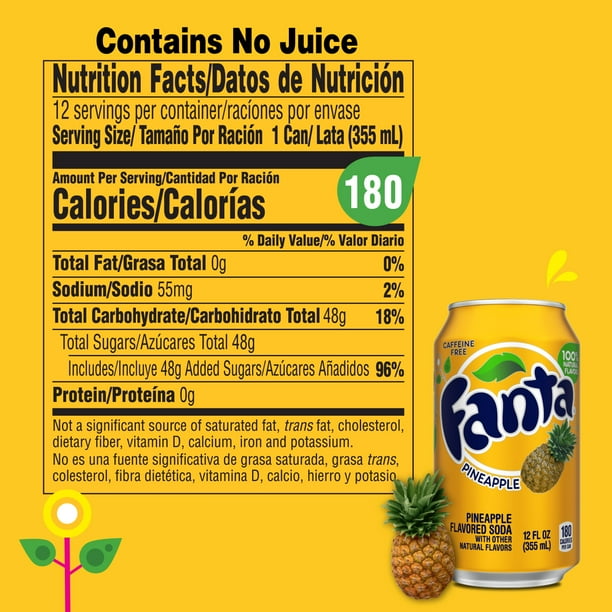 diet pineapple fanta