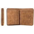 thumbnail image 3 of New Men's Leather Bifold Wallet Slim Hipster Cowhide Credit Card/ID and Inserts, 3 of 5