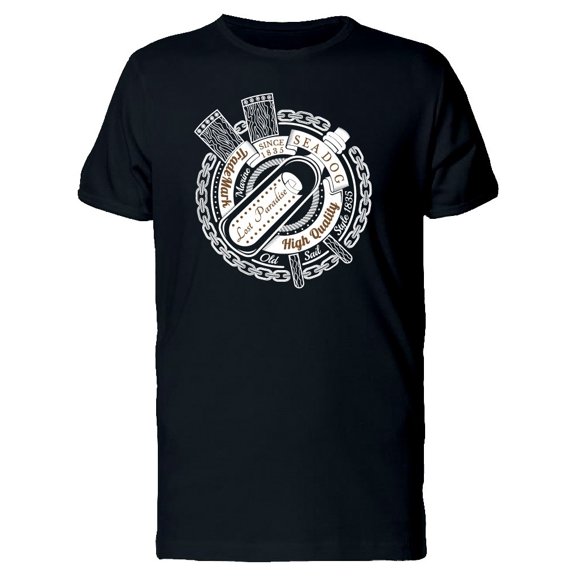 Lost Paradise Seadog 1835 Logo Tee Men's -Image by Shutterstock