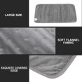 thumbnail image 2 of yeacher Gray Electric Heating Pad with 6 Modes, 3 Plug Options for Home & Office Use, Compact & Lightweight Design for Shoulder, Neck, and Knee Warmth, 2 of 7