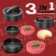 thumbnail image 5 of Kit Prensa para Hamburguesa Smash Grilliance de Hierro Fundido con Mango de Madera, 5 of 6