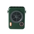 thumbnail image 1 of Ventilador Portátil USB Baoblaze de 3 Niveles Batería Recargable verde abanico de collar, 1 of 7