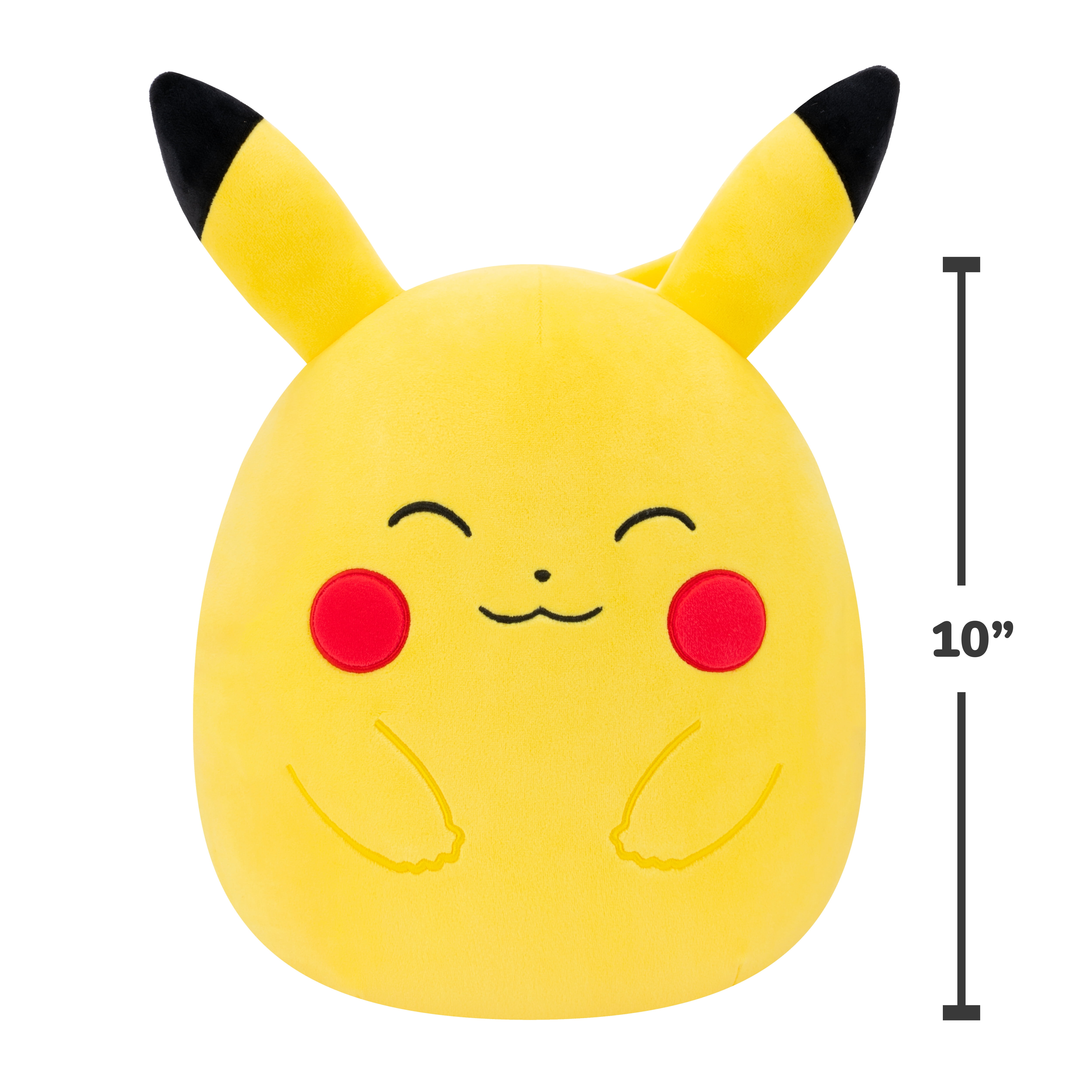 Squishmallows Official 10 Inch Pokemon Pikachu Plush Toy