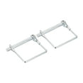 thumbnail image 1 of Pasador de acoplador de remolque de 2 piezas de 1/4" de diámetro, pasador de bloqueo de eje de 2-3/16" de largo, pasador cuadrado de PTO, 1 of 6