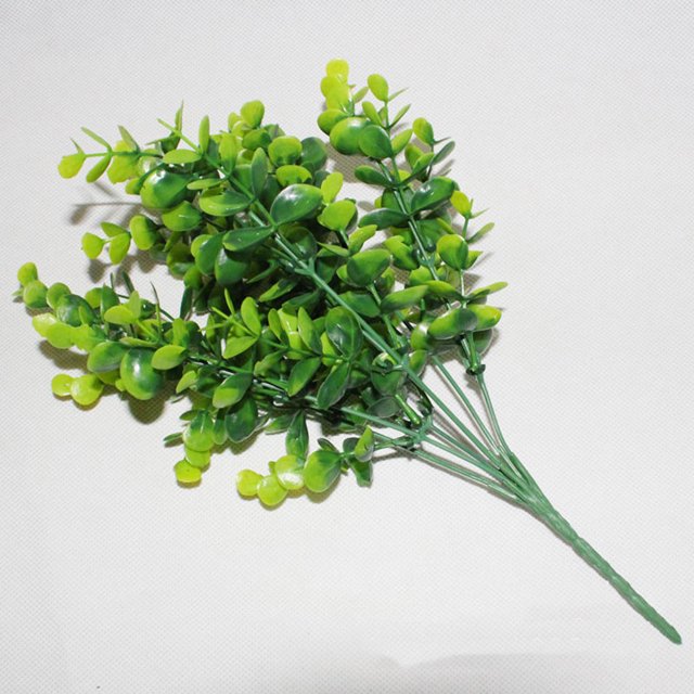 unbranded 6Ud Plantas Decorativas Artificiales De Hojas De Realistas Para Jardín Patio Y Oficina