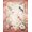 Pink, Pattern 19, variant on ODIKA Pink Distressed Vintage Songbird Botanical Scroll Flower Boho Non-Slip Chair-Friendly for Home Office, Gaming Room, Under Desk