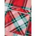 thumbnail image 6 of Christmas Family Pajamas Matching Sets Button Down Plaid Holiday Family Pajamas, 6 of 10