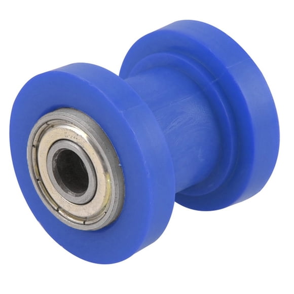 GLFILL 8mm 10mm Chain Roller SliderTensioner Adjuster Pulley Wheel for ATV Dirt Bike Blue 10mm