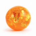 thumbnail image 2 of Squishy Stress Ball with Shimmering Glitter Interior, Single, Orange, for Tactile Play, Toy, 2 of 3