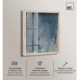 thumbnail image 2 of Blue Monolith Shadowbox Print Blue Abstract Art by Art Remedy, Blonde Frame, 36 x 45, 2 of 6