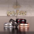 thumbnail image 2 of Enso Rings Harry Potter Collection Baguette - Bagues en Silicone Confortables et Flexibles - Lord Voldemort - 10, 2 of 5