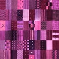 thumbnail image 1 of Ahgly Company Indoor Square Abstract Pink Contemporary Area Rugs, 8' Square, 1 of 4