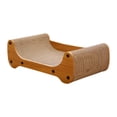 thumbnail image 1 of Almencla Cat Scratcher Furniture Protector Multipurpose Decor Corrugated Paper Cat Lounge sofa, 1 of 8