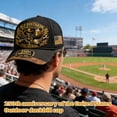 thumbnail image 3 of 250th Anniversary Sunshade Baseball Cap, Outdoor Tongue Hat for Men and Women with Commemorative Patch for Independence Day,July 4th Decorations, 3 of 5