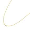 thumbnail image 4 of JewelStop 14k Yellow Gold 2.5mm Diamond-Cut Textured Moon Chain 16 Inches, Lobster Clasp - 8.63gr., 4 of 6