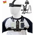 thumbnail image 2 of POV Phone Chest Mount Head Strap Holder Vlogging Kit for iPhone & Android, 2 of 5