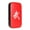Red, variant on HCfuz Faux Leather MMA Muay Thai Kick Boxing Training Punch Pad Hand Focus Target