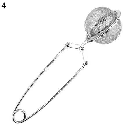 

GYMNASTIKA Tea Infuser Moon Shaped Stainless Steel Tea Bag Strainer Mesh Reusable Filter Infuser Pincer