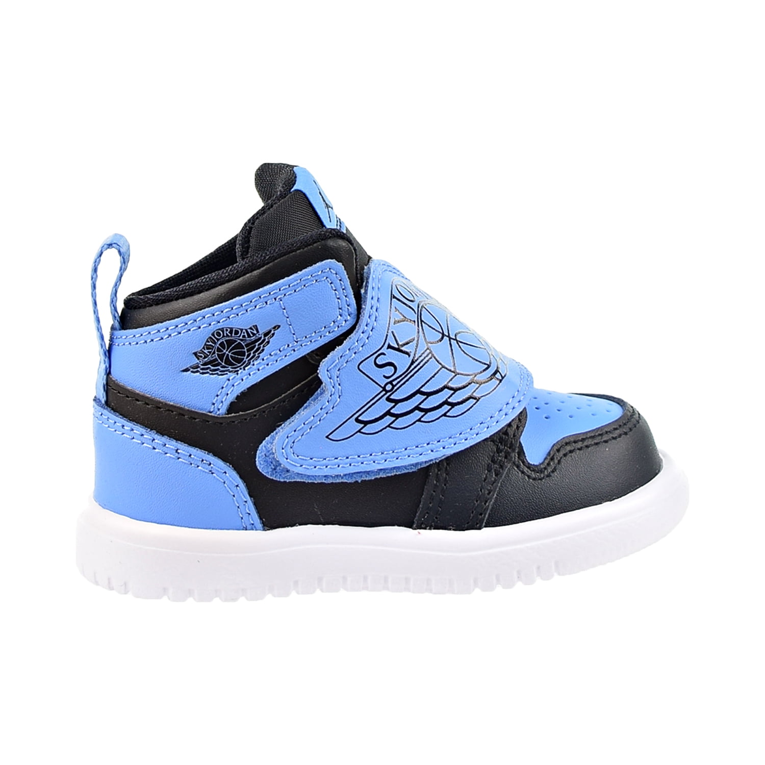 científico Desviación Parque jurásico Jordan Sky 1 (TD) Toddler's Shoes Black-White-University Blue bq7196-041 -  Walmart.com