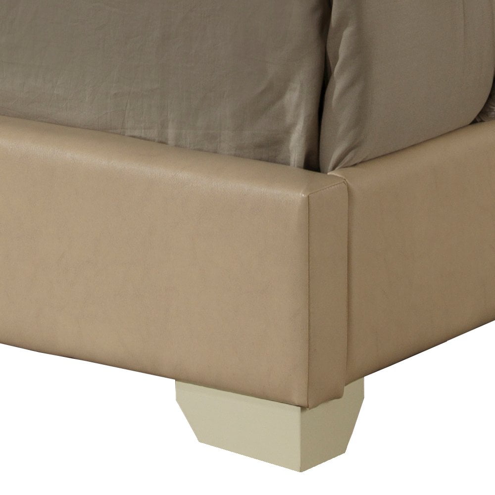 Glory Furniture Aaron Queen Bed in Beige Color