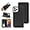Black-01, variant on Compatible with iPhone 12 Pro Max Wallet Case,[3 Card Slots] [1 Cash Pocket] [Stand Feature] Magnetic Top Layer Leather Cover Shockproof Cat Eye Style Case for iPhone 12 Pro Max,6.7" Rosegold