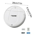 thumbnail image 2 of Kchsji Robot Vacuum & Mop Combo 3 in 1,4500Pa Strong Suction 2400mAh Battery 90Min Runtime,6.5cm Ultra-Thin Body Self-Charging Smart Navigation,250㎡ Coverage for Pet Hair Hard Floor Daily Cleaning, 2 of 5