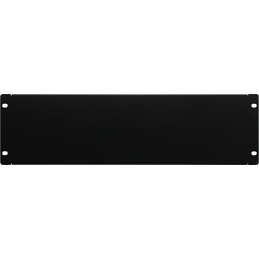 Navepoint 3U Blank Rack Mount Panel Spacer  For 19-Inch Server Network Rack Enclosure Or Cabinet Black