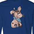 thumbnail image 4 of Inktastic Western Dilly Donkey Long Sleeve Youth T-Shirt, 4 of 5