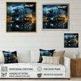 thumbnail image 4 of Designart "Harmonic Abstract Giant Truck II" Truck Canvas Art Print, 4 of 7