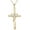 Z-Gold, variant on 925 Sterling Silver Cross Necklace for Women Men 14K Gold Plated Birthstone Necklaces 5A CZ Rose Gold Necklace for Easter or Christmas
