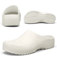 thumbnail image 4 of CHICVOMEY Unisex Work Clogs - Non-Slip Waterproof Clogs for Women Men Nurses Chefs with Arch Support - Lightweight Garden Beach Mules Comfortable Slip-On Shoes, 4 of 8