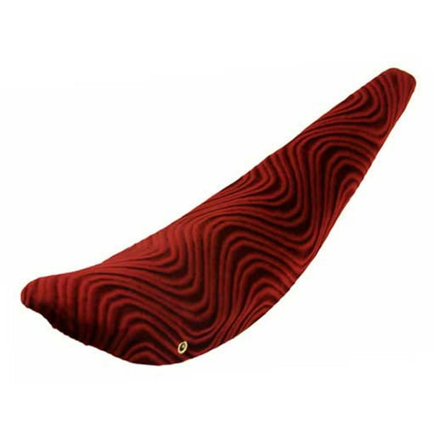 26" Banana Saddle Velour Red. Bike seat, bicycle seat, Bike part