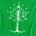 thumbnail image 2 of Lord of The Rings Tree of Gondor Women's T Shirt, Kelly Green, 2X-Large, 2 of 6