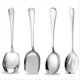 thumbnail image 1 of 4Pcs Stainless Steel Buffet Serving Spoon Long Handle Soup Spoons, 1 of 5
