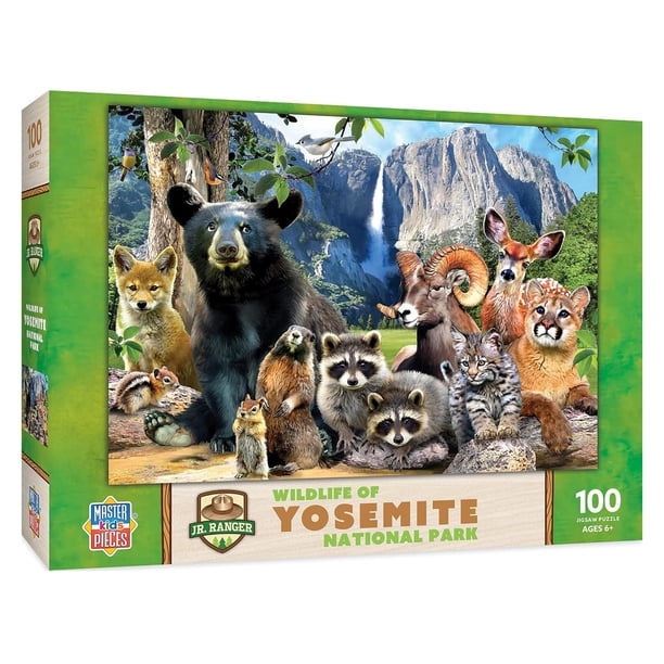 Rompecabezas MasterPieces Wildlife of Yosemite 100 piezas