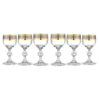 Chef & Sommelier 6 - Piece 6.75oz. Lead Free Crystal Flute Glassware Set