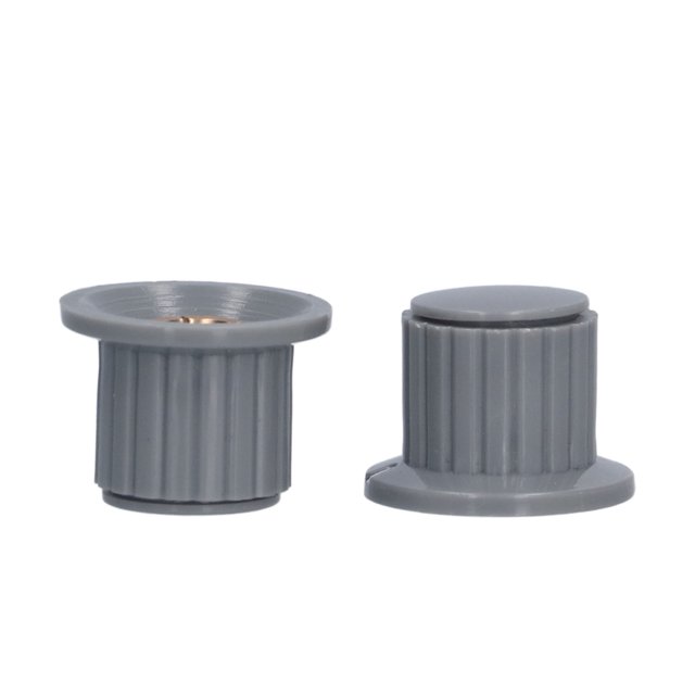 Tapa de perilla WS, 50 piezas Tapa de perilla de potenciómetro Tapa de perilla gris Tapa de perilla RYS Durabilidad extendida