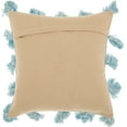 thumbnail image 2 of Nourison Life Styles Tassel Border Blue Decorative Throw Pillow , 18" x 18", 2 of 3