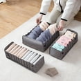 thumbnail image 2 of Bangcool Underwear Organizer Divider Foldable Portable Bra Drawer Organizer Storage Box, 2 of 10