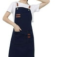 thumbnail image 4 of VONKY Durable Canvas Kitchen Apron Made For Professionals And Home Cooks Alike Stylish Kitchen Apron, 4 of 6