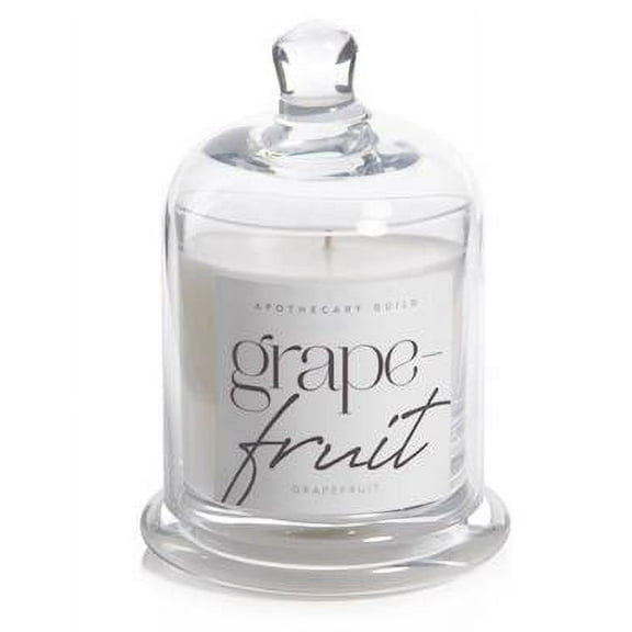 Grapefruit Zodax Apothecary Guild 10 Ounce Scented Jar Candle with Dome