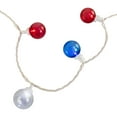 thumbnail image 5 of Patriotic LED G40 Christmas Lights - Red White and Blue - 11' White Wire - 25ct, 5 of 9