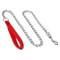 thumbnail image 2 of Cadena de correa para perros Cadena de eslabones para correa de paseo para perros, cuerda de tracción para mascotas pequeñas y medianas rojo, 2 of 8