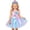 Z17-Pink, variant on Gunia Girls Performance Party Dress Rainbow Fairy Tutu Gown Sparkling Theme Celebration Stage Performance 0-12 Years