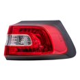 thumbnail image 2 of Brock Replacement Passenger Quarter Panel Mounted Tail Light Compatible with 2014-2017 Cherokee 68102906AF, 2 of 5